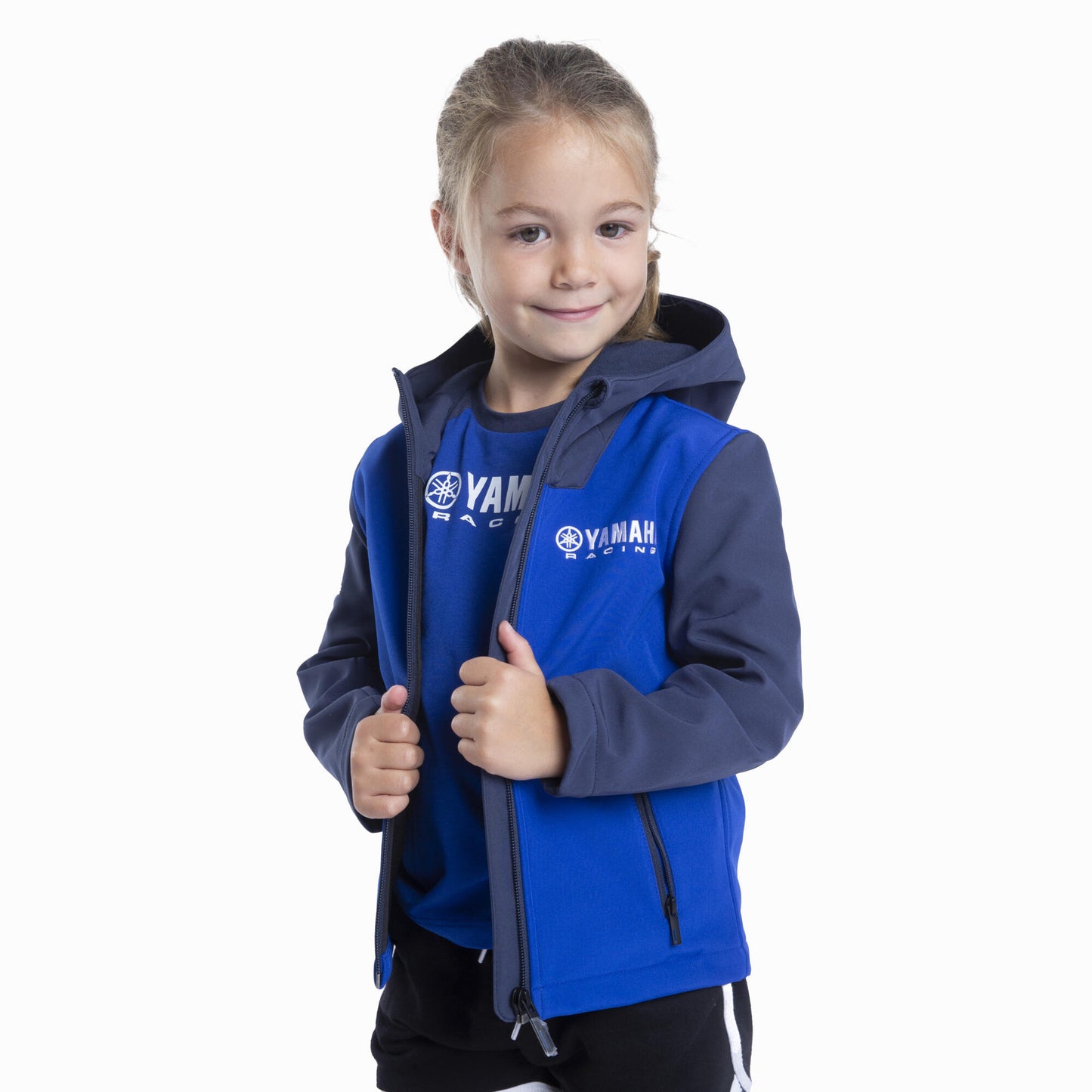 Paddock Blue Kid’s Softshell jacket