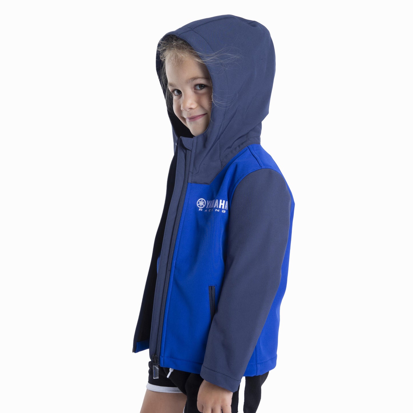 Paddock Blue Kid’s Softshell jacket