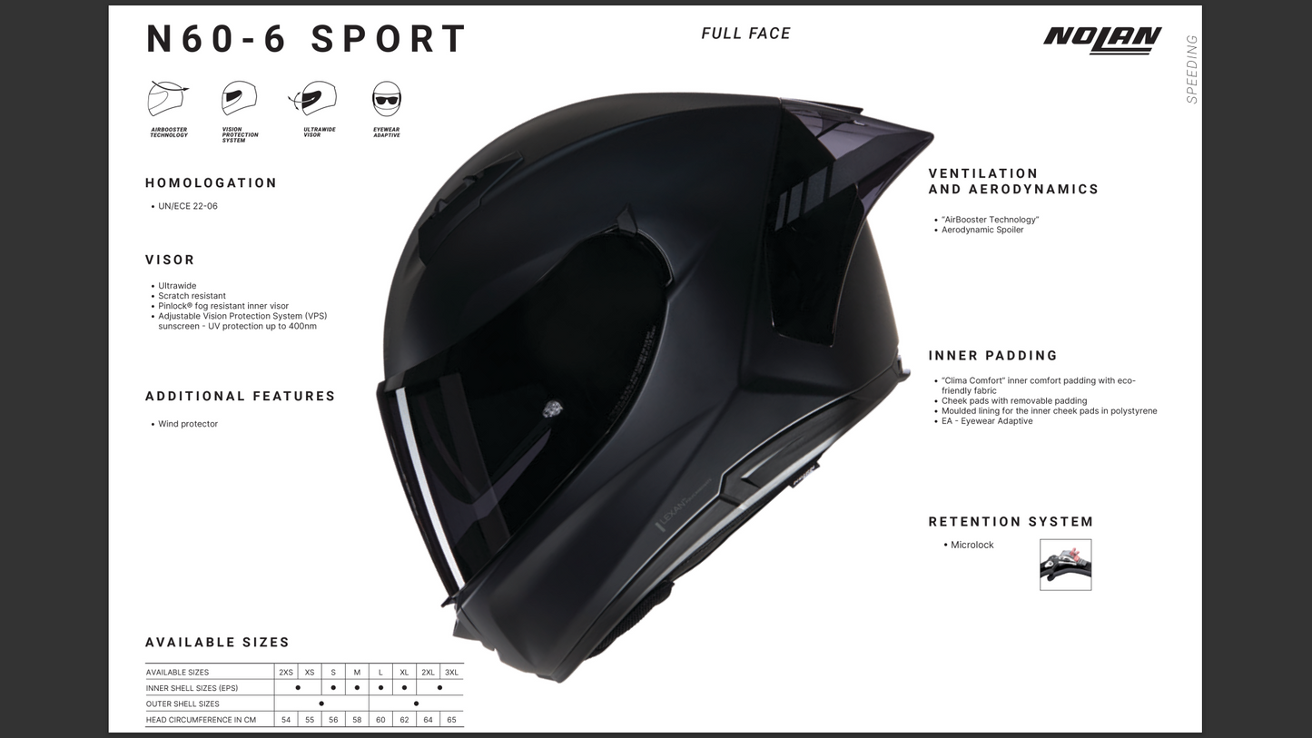 NOLAN N60-6 SPORT VERN SPECIALE 346