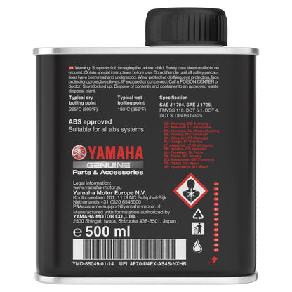 Yamalube Premium Brake & Clutch Fluid 500ml