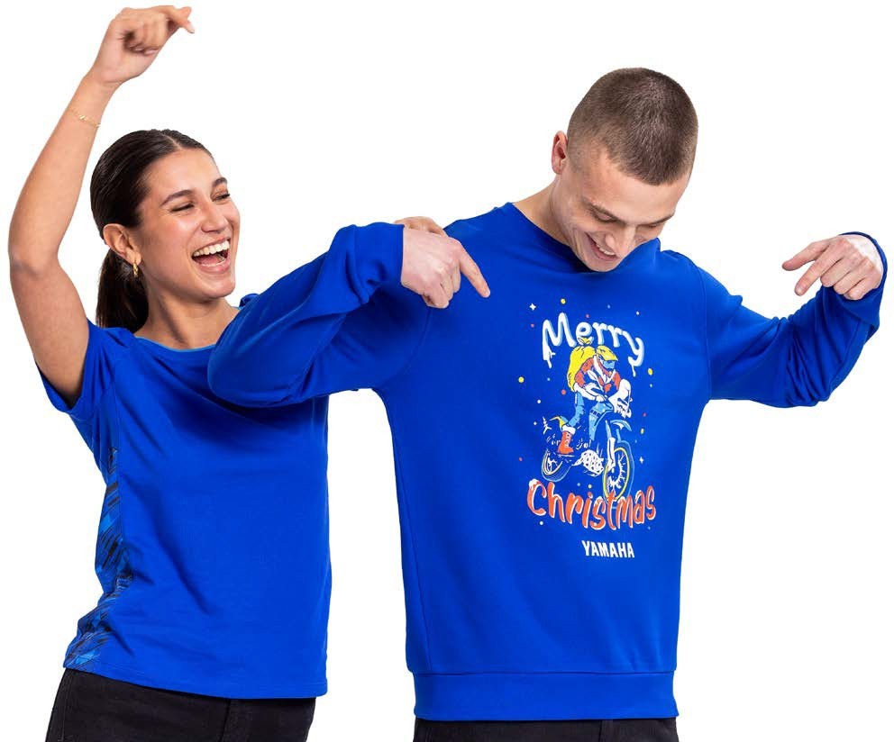 Paddock Blue Xmas Jumper Unisex