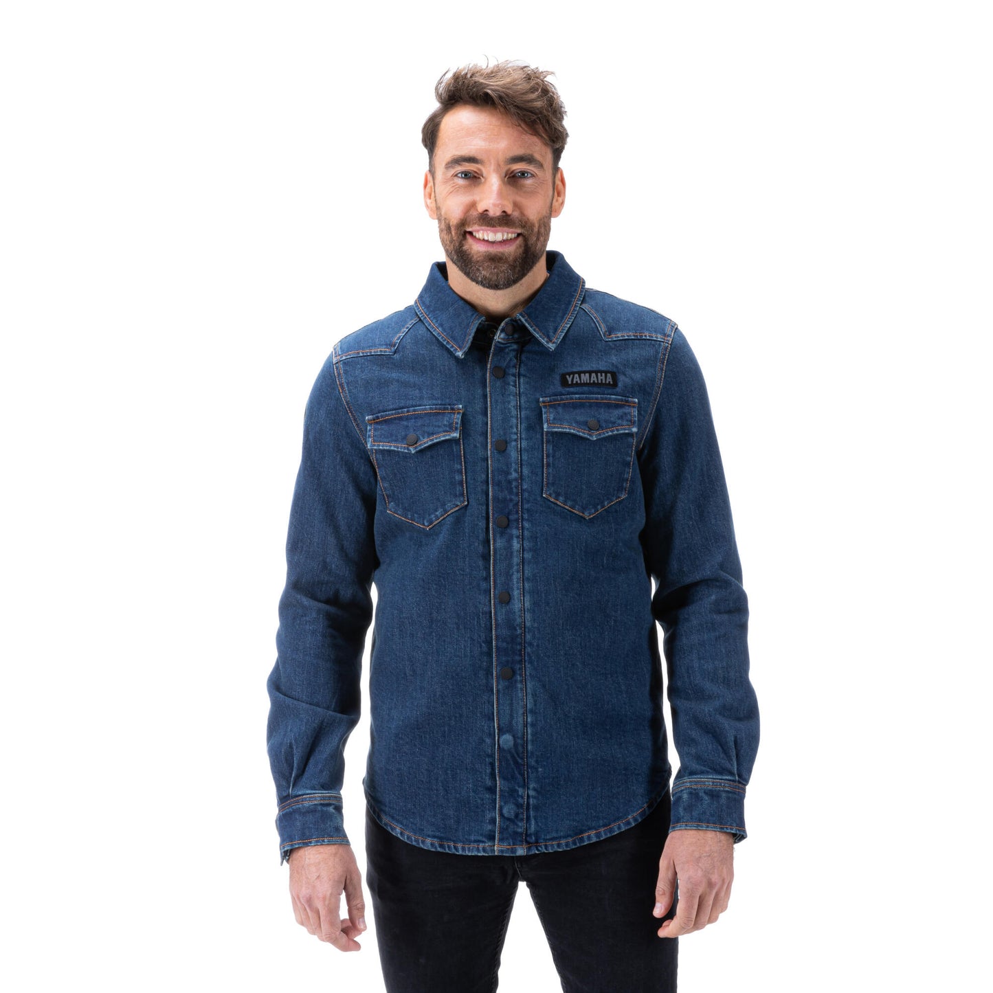 Faster Sons Denim Riding Shirt Men