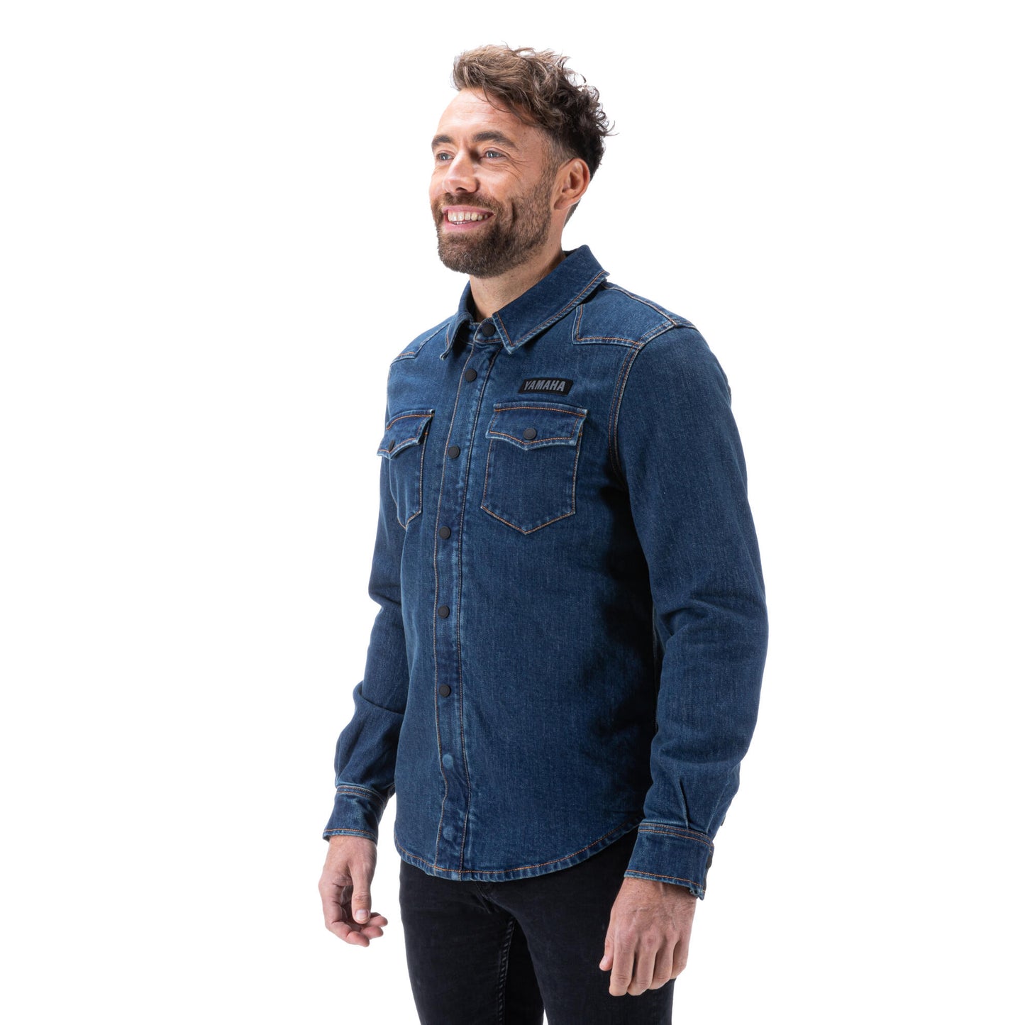 Faster Sons Denim Riding Shirt Men