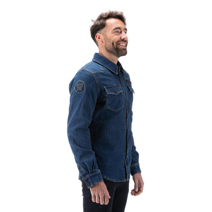 Faster Sons Denim Riding Shirt Men