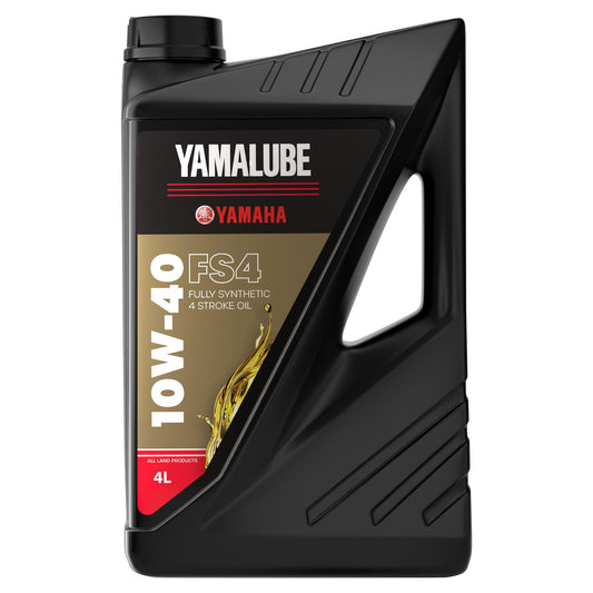 Yamalube Fully-Synthetic 10W40 Oil - 4 Litre