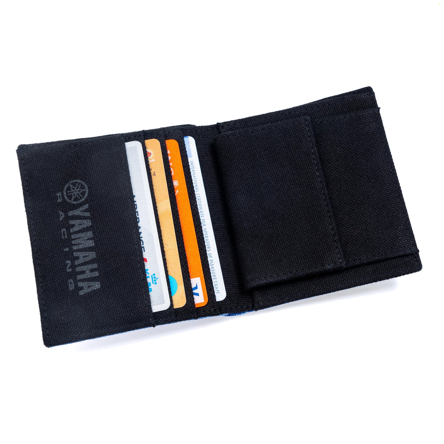 Paddock Blue Canvas Wallet