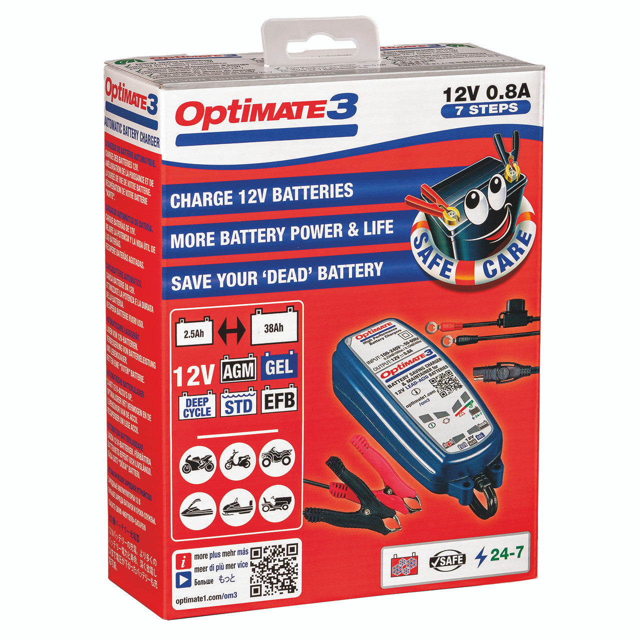 OPTIMATE 3 BATTERY CHARGER