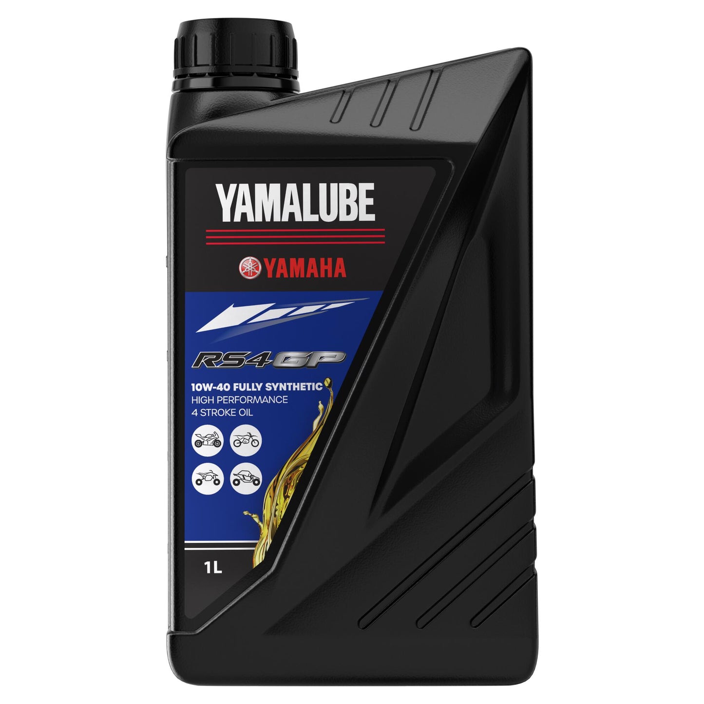 Yamalube RS4GP 10W-40 Fully Synthetic Oil 1L
