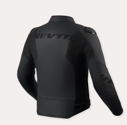 REV'IT! Leather Jacket Quadratic