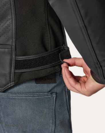 REV'IT! Leather Jacket Quadratic